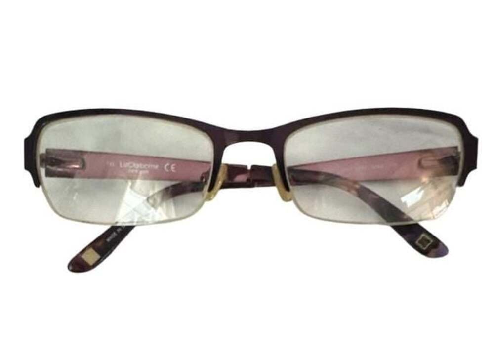 Liz Claiborne Women's Semi-Rimless Rectangle Metal Eyeglasses, L352 0FB2 135